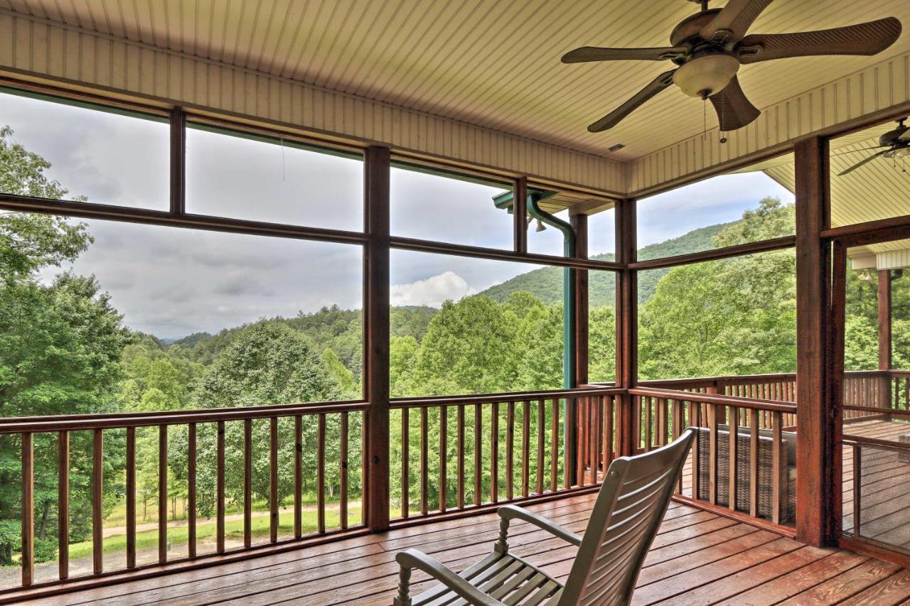 Expansive Home On 16 Acres With Smoky Mountain Views Murphy Exterior photo